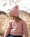 NEW Blossom Classic Cable Knit Beanie - The Woolly Brand
