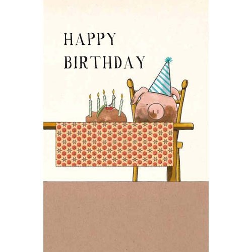 Card - Mud Cake by Pig - The Woolly Brand