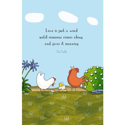 Card - The Meaning of Love - The Woolly Brand