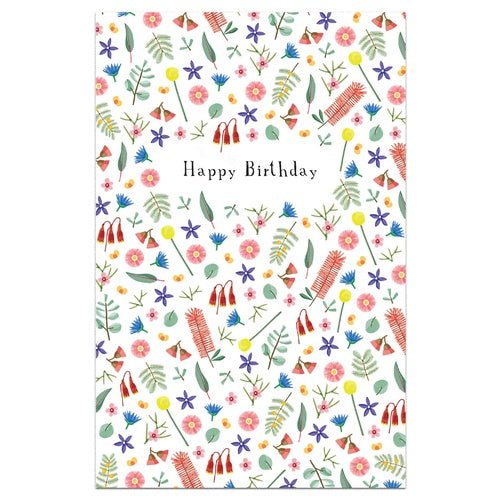 Card - Wildflowers - The Woolly Brand