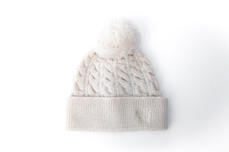 Merino Classic Cable Knit Beanie - The Woolly Brand