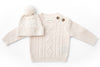 Merino Classic Cable Knit Jumper-Beanie BUNDLE - The Woolly Brand