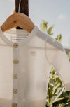 Merino Essential Extra Fine Merino Wool Infant Cardigan - The Woolly Brand