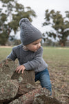 Storm Classic Cable Knit Beanie - The Woolly Brand