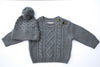 Storm Classic Cable Knit Jumper-Beanie BUNDLE - The Woolly Brand