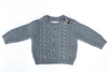 Storm Classic Cable Knit Merino Wool Jumper - The Woolly Brand